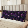 thumbnail image 2 of Vsdgher Multi-colored Spiders Body Pillow Cover, Pillowcases with Hidden Zipper Breathable Long Pillow Case (Pillows are not included,20x54 inch), 2 of 7