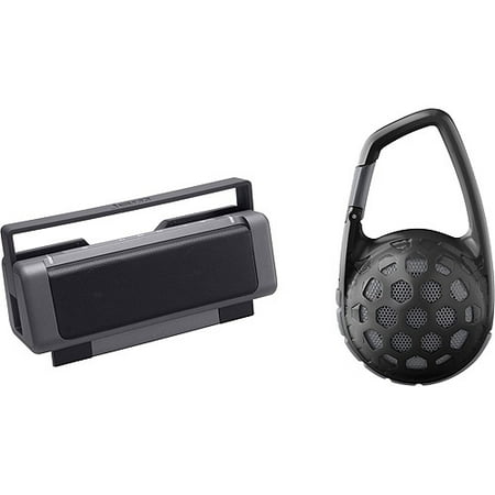 HMDX Kit HMDX HX-P730GY Jam Party Bluetooth Speakers and HMDX HX-P140BL