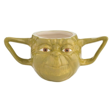 

Star Wars Yoda 16 oz. Premium Sculpted Ceramic Mug