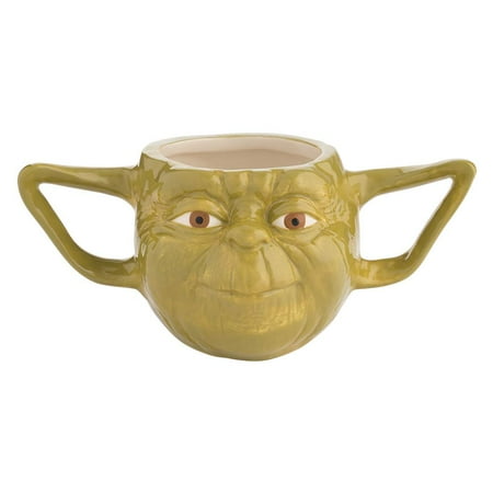 

Star Wars Yoda 16 oz. Premium Sculpted Ceramic Mug