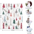 thumbnail image 4 of Multicolor Christmas Tree Pattern Blanket,Comfortable Soft Flannel Throw Blanket,All Season,Warm Lightweight Blankets for Sofa Bed Couch Living Room Chair,30"x40", 4 of 4