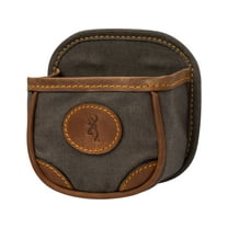 Browning 121388694 Lona Shell Box Holder Canvas/Leather Flint
