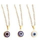 thumbnail image 1 of 3 unids turco malvado ojo collar unisex azul ojo encanto joyería collar regalo, 1 of 6