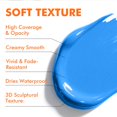 thumbnail image 3 of Pintura acrílica GOTIDEAL GOTEIDAL azul cielo 250 ml/8.45 oz, 3 of 8