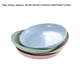 thumbnail image 5 of Yuarrent Platos de plástico de 4 Uds., de postre de escritorio de Color puro, bandeja de cena de salsa de postre de fruta moderna ligera Mostrada 4 piezas/25 cm/caja de paquete Yuarrent HA066472-02, 5 of 6