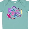 thumbnail image 4 of Inktastic Back to School with School Supplies Girls Baby Bodysuit, 4 of 5