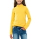 thumbnail image 1 of Blusas y camisas de manga larga con cuello redondo para niños, camisetas deportivas informales de manga larga con cuello alto de color liso para niños, top de poliéster para niños, 1 of 4
