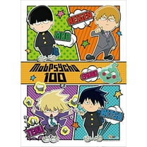 Mob Psycho 100 Wall Scroll, Poster One Size Multi-Colored