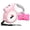 Light Pink, variant on Retractable Dog Leash with Light 15 Poop Bags, Dispenser 16ft Extendable Dog Walking Leash for Small Dogs up to 55 lbs, Non-Slip Handle - Purple