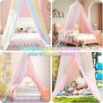 thumbnail image 4 of Bed Mosquito Net, Girls Bed Canopy, Rainbow Mosquito Net for Single Bed Double Bed, Crib Canopy, 4 of 5