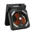 thumbnail image 2 of Ventilador de camping con energía solar y linterna LED: ¡5200 mAh de energía recargable!, 2 of 11