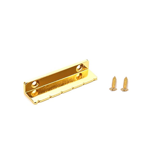 Tuerca de Guitarra Eigraketly en Forma de L Kit de Accesorios para Instrumentos Musicales Oro