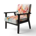 thumbnail image 3 of Designart « composition Rhythms I » Fauteuil d'Appoint Rembourré Abstrait Orange - Fauteuil Moderne pour Salon, 3 of 7