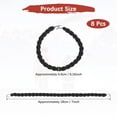 thumbnail image 3 of Correas para Botas de Vaquero Uxcell [8PCS] - Correas Elásticas para Botas para Mujeres en Senderismo al Aire Libre - [Negro], 3 of 6