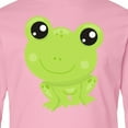 thumbnail image 4 of Inktastic Cute Frog, Little Frog, Baby Frog, Green Frog Long Sleeve Youth T-Shirt, 4 of 5