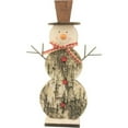 thumbnail image 3 of Wooden Snowman Figurine, 3 of 3