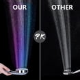 thumbnail image 3 of LED Shower, Light Head, Light Shower Head, Color Shower Head, LED Hand Shower, 7 Colors Auto Change, Universal, Chrome, 3 of 5