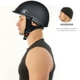 thumbnail image 6 of CHCYCLE Motorcycle Half Helmet Large, Matte Black, 6 of 6