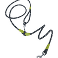 thumbnail image 1 of Laisse pour Chien Mains Libres Bandoulière – Laisse de Course Réfléchissante Robuste pour la Randonnée, l'Entraînement et les Activités Extérieures – Ceinture Ajustable Sécurisée pour Marche Mains Libres (Noir), 1 of 6