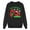 Boy Sweatshirt-Black, variant on Rhuody Sweatshirt For Boy Kids Christmas Sweatshirt Xmas Santa Dinosaur Graphic Shirt Toddler Long Sleeve Pullover Outfit Tops Lightweight Tops Black 3-4 Years
