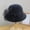 Black, variant on Bucket Hats CQXIDFH Floral Decor Fisherman Bucket Hat, Soft Mesh Fabric Versatile Headwear for Daily Outdoor Casual Wear, Visor Hat (Black, One Size)