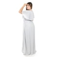 thumbnail image 3 of Vestido largo con abertura Roman Fashion / Tallas Extras, 2010 (Gris) gris 42, 3 of 6
