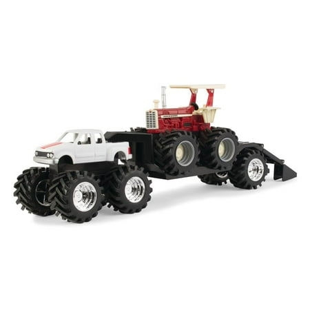 Monster Treads Truck with 1206 Farmall and Trailer Set