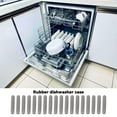 thumbnail image 3 of BQLZR Rubber Universal Dishwasher Rack Tine Prong Repair End Cover Caps Pack of 100, 3 of 5