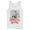 White, variant on Men's Batman Harley Quinn Retro Explosion Tank Top Royal Blue X Large