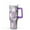 Purple, variant on 40 Oz Halloween Tumbler with Handle and Straw, Haunted Ghost Skull Cat Travel Tumbler, Halloween Birthday Gifts for Women Adults Teenagers