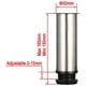 thumbnail image 4 of 4 Adjustable Legs 15cm Height Thicken Cabinet Legs Table Legs Furniture Legs, Brushed Stainless Steel, Adjustable Height 0-15mm, 4 of 4