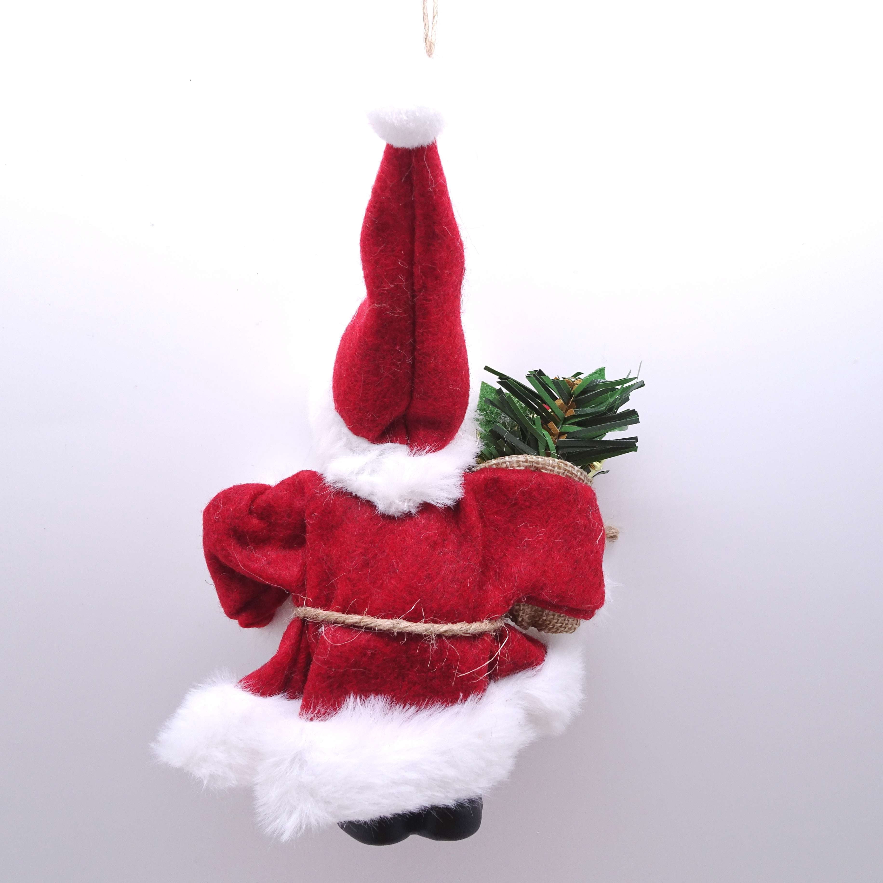 Multicolor Santa Figure Christmas Ornament, 6.5", by Holiday Time