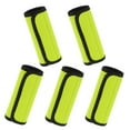 thumbnail image 2 of 5x Comfort Handle Wrap Luggage Grip Travel Bag Identifier Fluorescent Yellow 5x Fluorescent Yellow, 2 of 6
