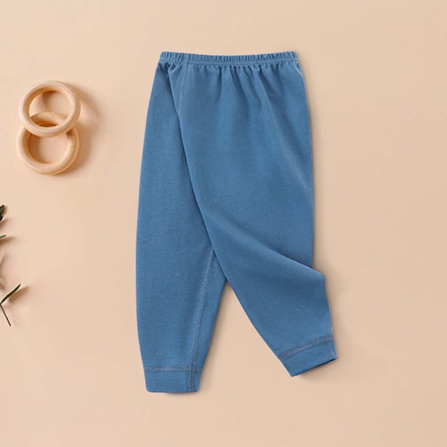 Cowsor Unisex Pure Comfort French Terry Joggers, Girl and Baby Boy Pants