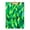 Gold, variant on Bright Green Leaves 12.5x9in Clipboard, Durable Acrylic with Metal Clip and Wall Hook for Office or Classroom
