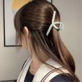 thumbnail image 4 of 3pcs Jumbo Hair Clips for Thick Hair Strong Hold Jaw Hair Clips Big Hair Catch Barrette, 4 of 5