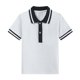 thumbnail image 4 of Odeerbi Camisas de Golf de Niños Algodón Color Sólido Camisas de Tenis de Manga Corta Uniforme Escolar, 4 of 4