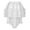 White, variant on Gothic Punk Lace Dress by Court for Dark Female Ensemble Elegant Can-Can Performance Ready