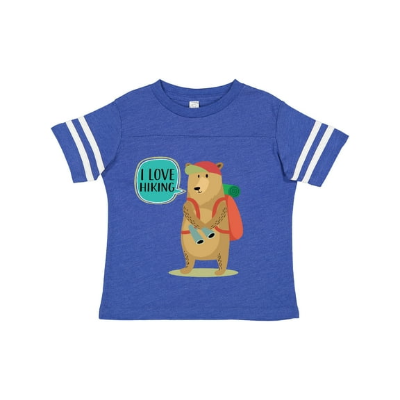 Inktastic Hiker Backpacking I Love Hiking Boys or Girls Toddler T-Shirt