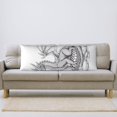 thumbnail image 6 of Bixox Dragon Nest Sketch Print Body Pillow Cover with Zipper Closure, Cozy Fuzzy Fleece Body Pillow Case Cover 20 x 54 Inches,Long Body Pillow Pillowcase, 6 of 6
