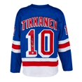 thumbnail image 1 of Esa Tikkanen Autographed Rangers Hockey Fan Replica Jersey, 1 of 2