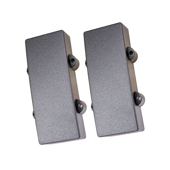 Black Sealed Pickup cover and case for 4 String Bass Replacement