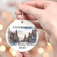 thumbnail image 4 of Edinburgh Vacation Ornament, Edinburgh Ornament, Christmas Ornaments, Scotland Custom Ornament, Edinburgh Bauble, Edinburgh Souvenir Gift hMN9rQ, 4 of 4