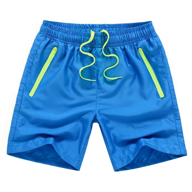 Shldybc Swimming Pants, Men's Swim Trunks Shorts with Zipper Pockets ...