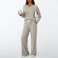 thumbnail image 2 of MEICHEN Pajamas Set for Women Womens Pajamas 2 Piece Sets Outfits Matching Suits Long Sleeve Sweater Long Pants Pockets Womens Loungewear, 2 of 6