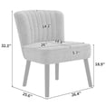 thumbnail image 2 of High - density foam seat | Fits well in bedrooms | Elegant channel back design and easy - to - clean feature, 2 of 4