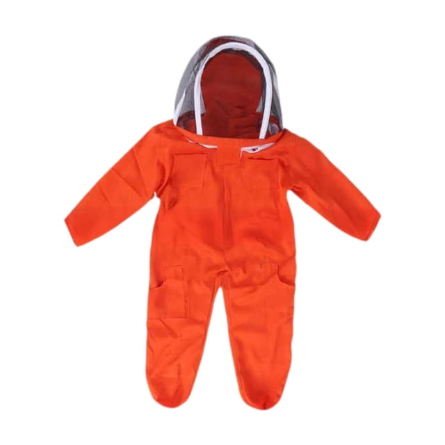 Traje antimordida para niños, traje de para niños, traje de protección de cuerpo completo, práctica de puños elásticos, de granja, traje de m