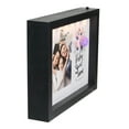 thumbnail image 4 of Northlight LED Lighted Sweet Home Picture Frame with Clip - for 4" x 4" Photo - 9" - Black, 4 of 5
