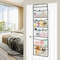 thumbnail image 3 of 2 Pcs Hanging Organiser With Fastening, Adhesive Hooks And S-Hooks, Door Organis, 3 of 6