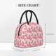 thumbnail image 2 of Easygdp Summer Flamingo Bolsa de Almuerzo Insulada Grande, Forro de Aluminio, Diseño Espacioso, a Prueba de Fugas, Ideal para Trabajo, Picnics, Viajes y Actividades al Aire Libre, 2 of 6